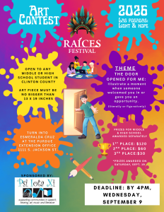 Art Contest Flyer_2026 Raices Festival_English