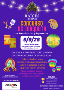 Mini Model Contest Flyer_2026 Raices Festival_Spanish